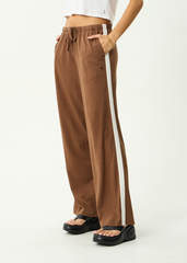 AFENDS Womens Jones -  Lounge Pant - Cinnamon