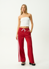 AFENDS Womens Laguna -  Track Pant - Ketchup