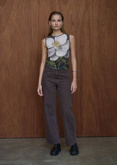 AFENDS Womens Jasmine - Sheer Tank - Multi