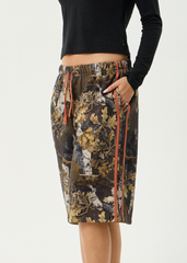 AFENDS Womens Find Me - Longline Short - Multi