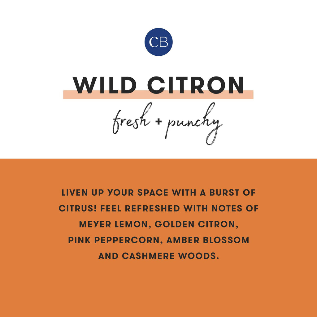 CB + PURA Diffuser Refill, Wild Citron