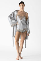 Adelaide Lace Silk Cami & Shortie Set