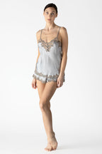 Adelaide Lace Silk Cami & Shortie Set