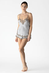 Adelaide Lace Silk Cami & Shortie Set