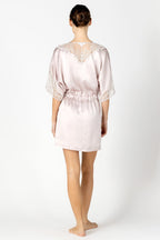 Agatha Nostalgia Hanky Short Silk Robe