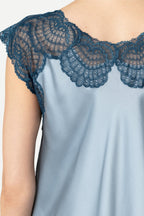 Alice Feminine Lounge Silk Housedress