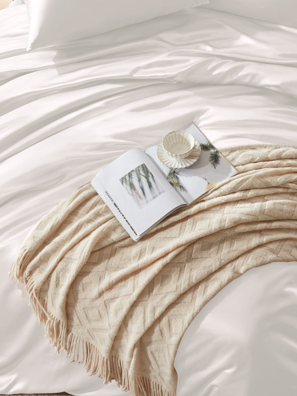 Luxury Silk Comforter Set All Season Bedding