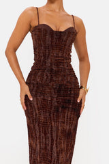 Amore Devore Maxi Dress