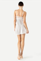 Anya Beautiful Bust-Support Silk Chemise