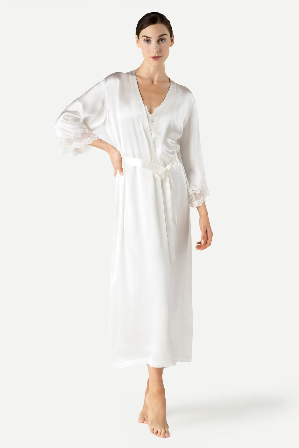 Anya Beautiful Long Silk Kimono