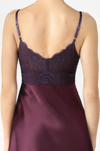 Arden Lush Bust Support Cross-over Silk Chemise