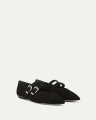 Bancroft Suede Mary Jane Flat