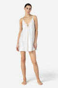 Barbara Bridal Babydoll Silk Chemise