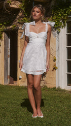 Karis Mini Dress - White