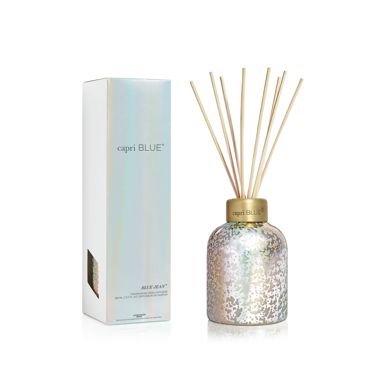 Blue Jean Mercury Iridescent Petite Reed Diffuser