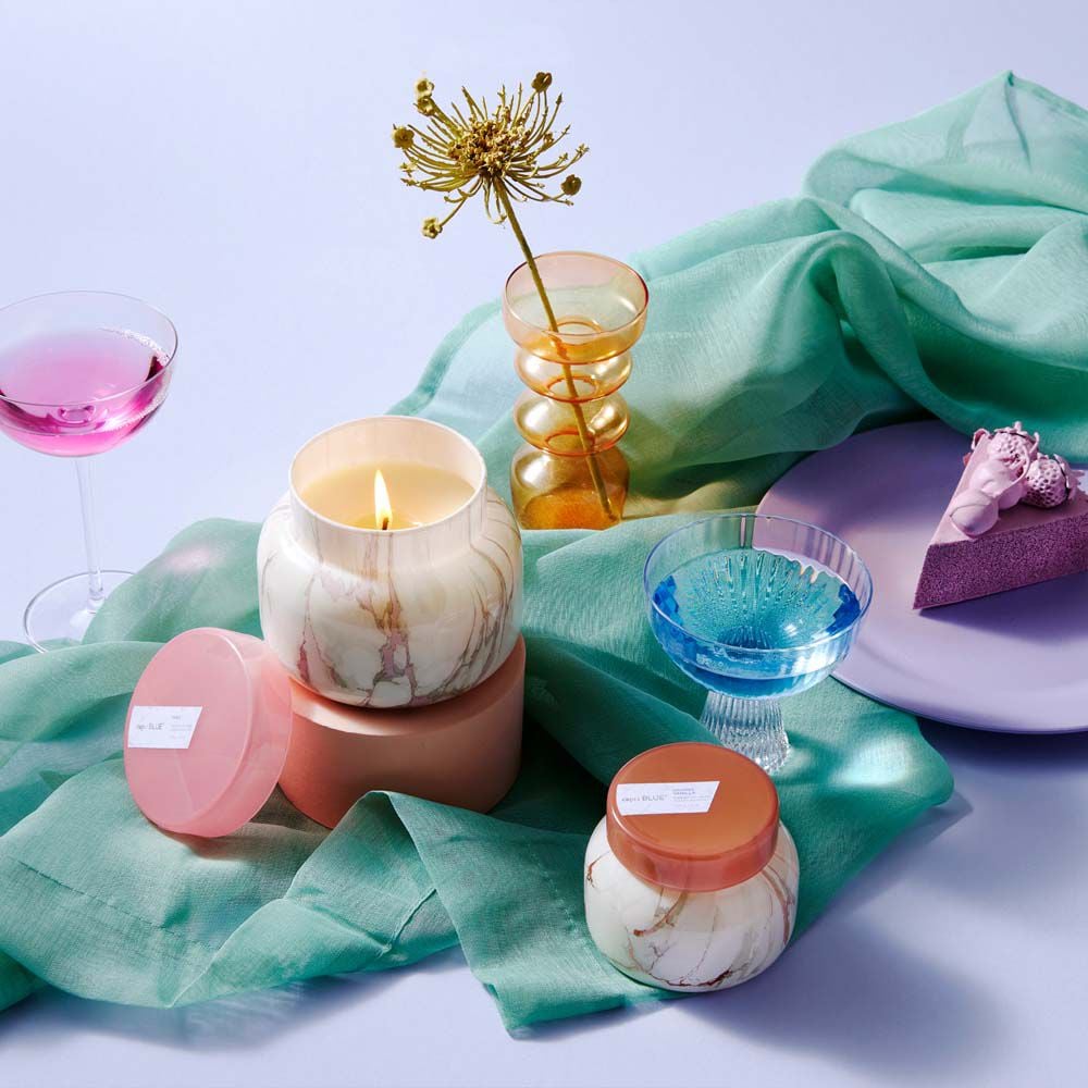 Havana Vanilla Modern Marble Petite Candle