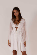 Perrine White Robe