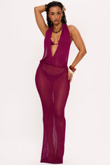 Cassis Maxi Dress