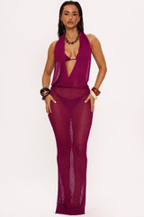 Cassis Maxi Dress