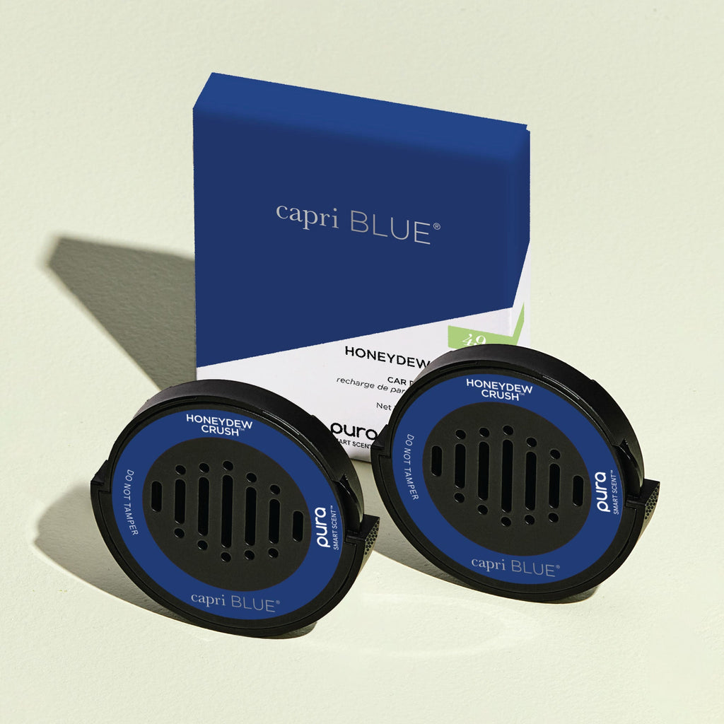 CB + PURA Car Pro Diffuser Refill 2-Pack Bundle, Honeydew Crush
