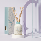 Blue Jean Modern Marble Petite Reed Diffuser