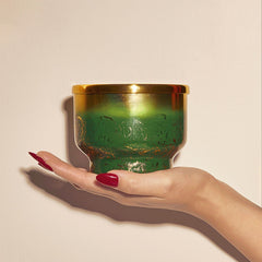 Crystal Pine Glimmer Inverted Candle