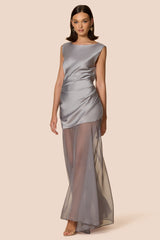 Demi Satin Maxi
