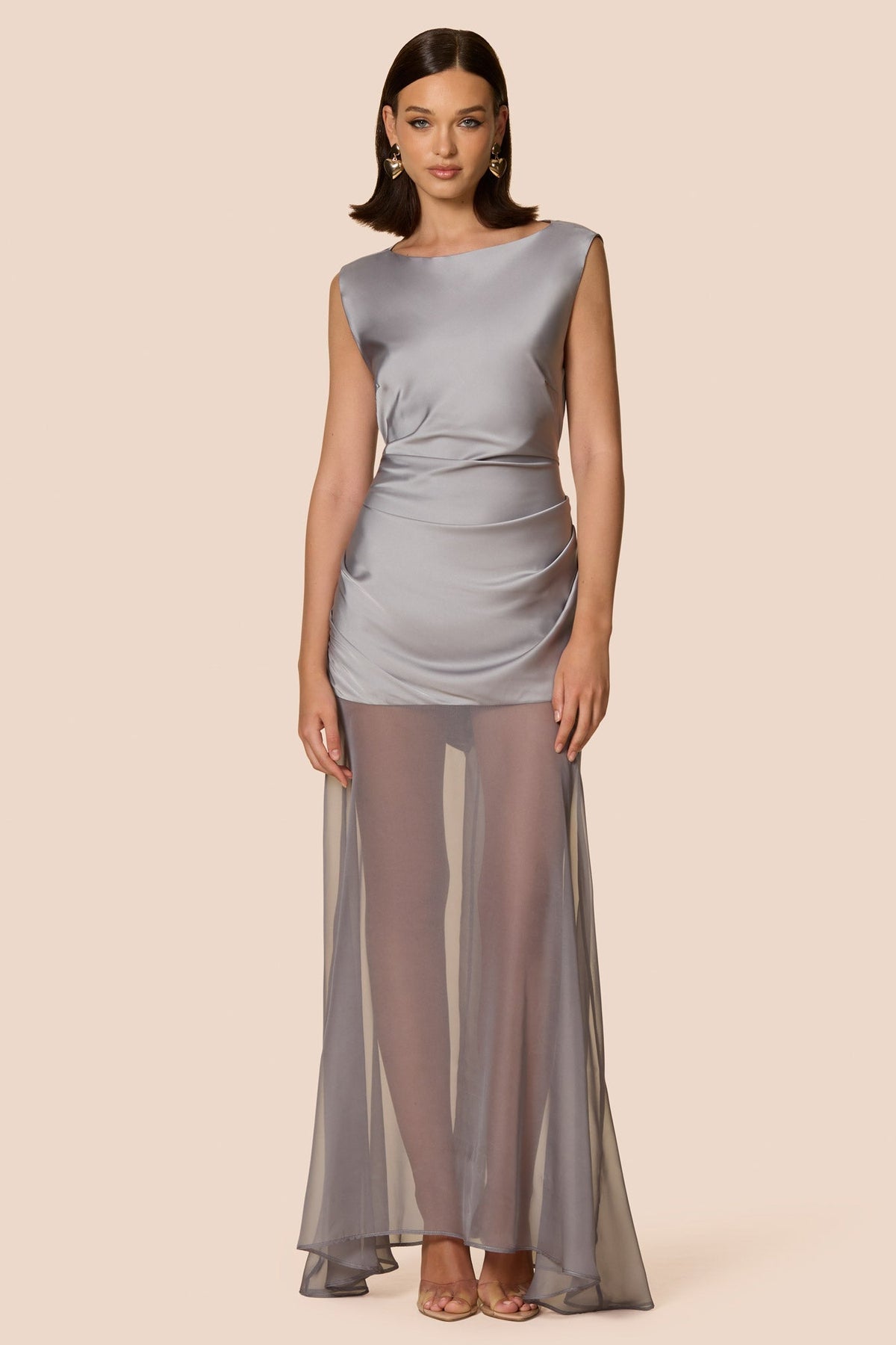 Demi Satin Maxi