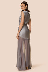 Demi Satin Maxi