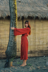 Eirene Red Robe