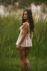 Enora Pink Babydoll Set