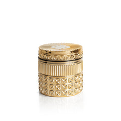 Exotic Blossom & Basil Gilded Faceted Candle