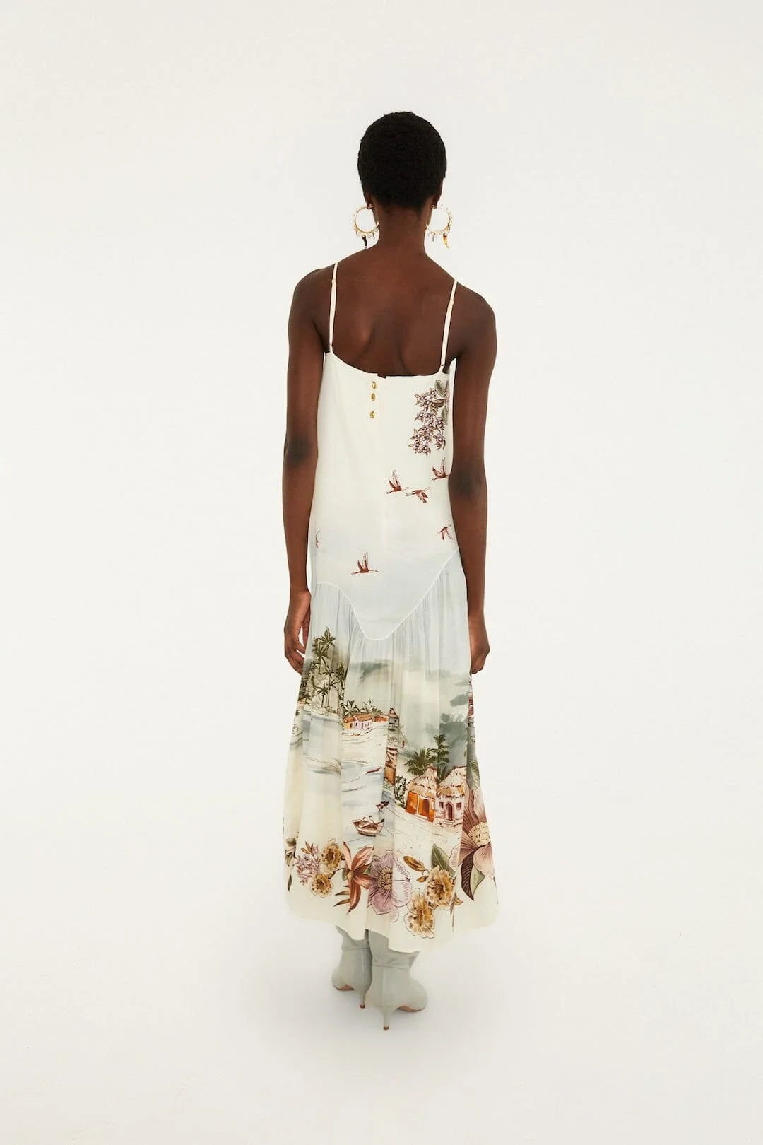 Toile De Rio Sleeveless Maxi Dress