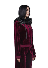 Vampire Velour Track Jacket