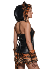 Ferocious Tiger Babe Fur Costume
