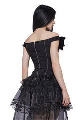 Bat Baddie Corset Top