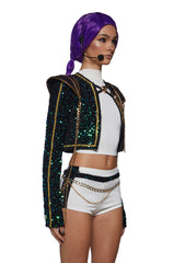 K Pop Star Hunter Costume with Mic