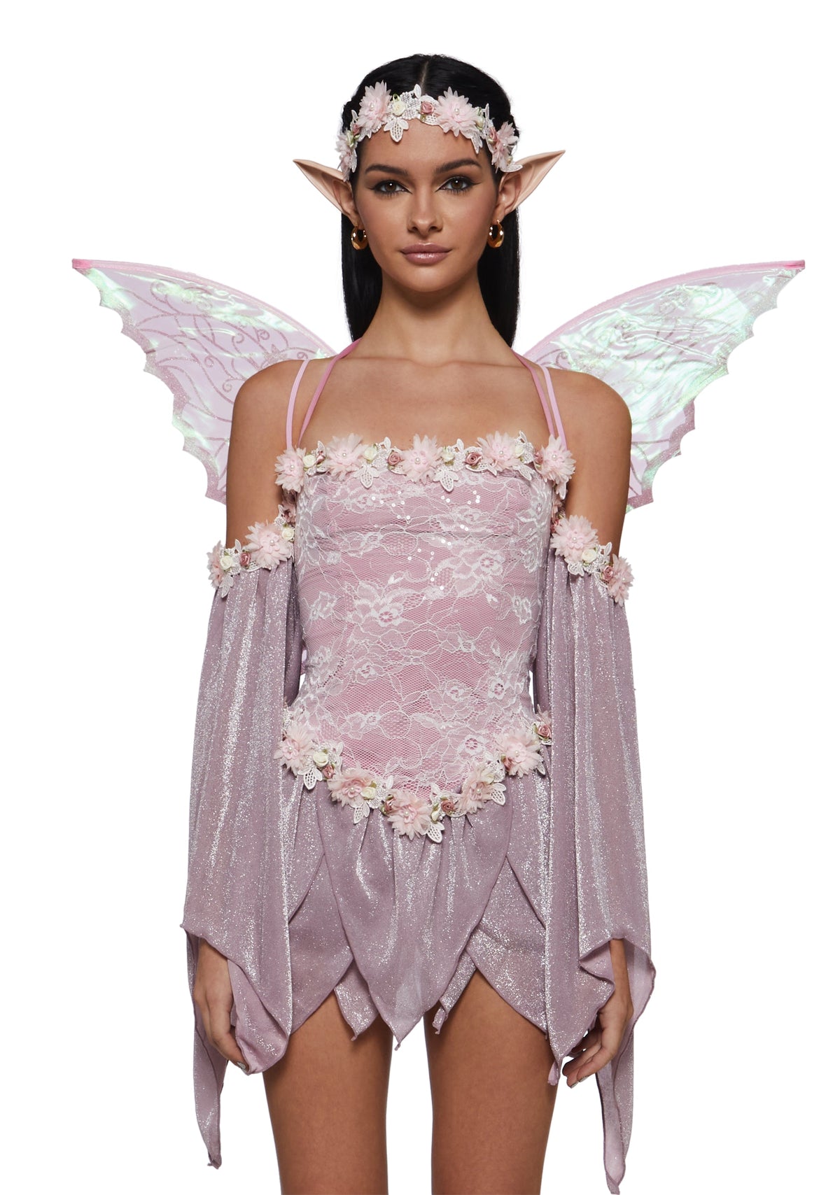Woodland Fairy Costume with Flower Crown