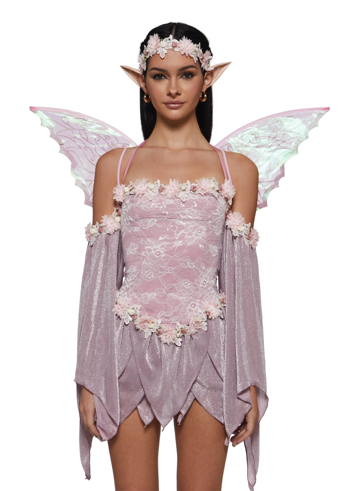 Woodland Fairy Costume with Flower Crown
