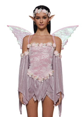 Woodland Fairy Costume with Flower Crown