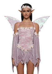 Woodland Fairy Costume with Flower Crown