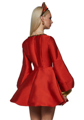 Tudor Renaissance Dress Costume - Orange