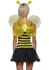Y2K Bumble Bee Mini Dress  Costume