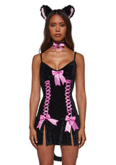 Sexy Cat Costume with Tail & Ears