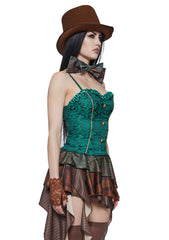 Mad Hatter Corset Costume