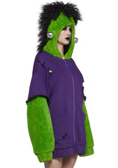 Frankenstein Monster Oversize Hoodie Costume