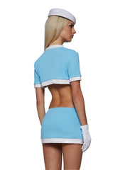 Y2K Runway Flight Attendant Costume
