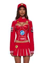 Race Car Driver Costume - Red
