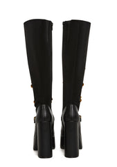 Queens Guard Military Platform Boots