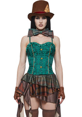 Mad Hatter Corset Costume